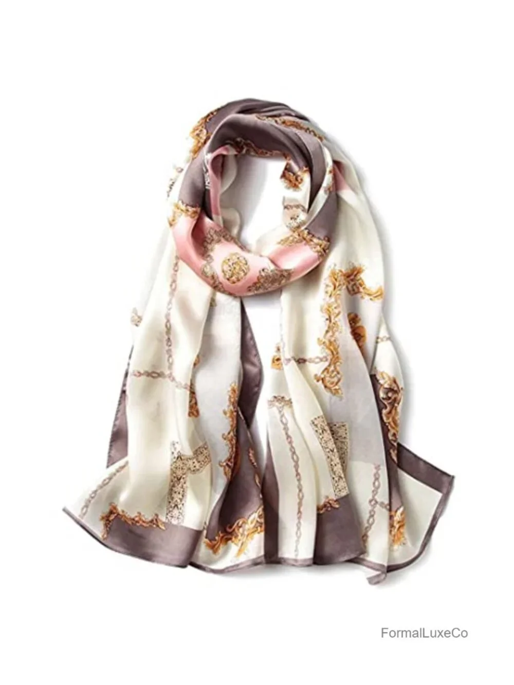 100% Pure Mulberry Silk Long Oblong Scarf Shawl Wrap Gift Poshmark